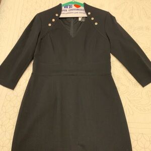 White House Black Market Little Black Dress size 6